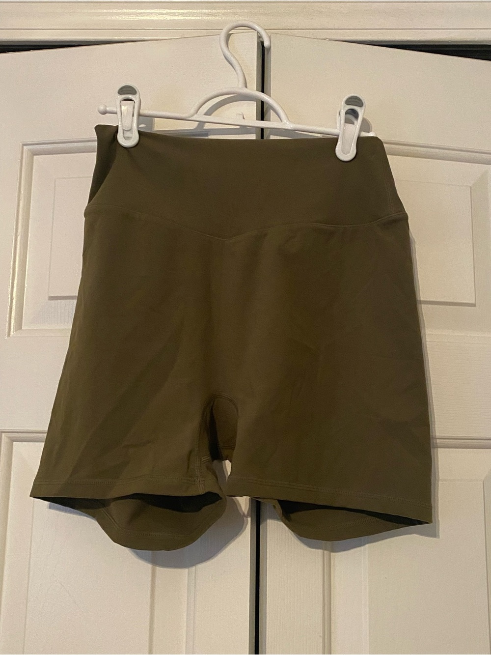 🆕 BuffBunny Olive High-Rise Bike Shorts